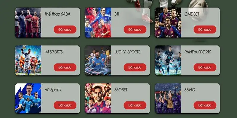 Thể thao Ga6789 cập nhật đa dạng kèo hot